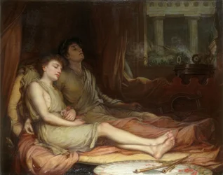 Sleep and his Half-Brother Death